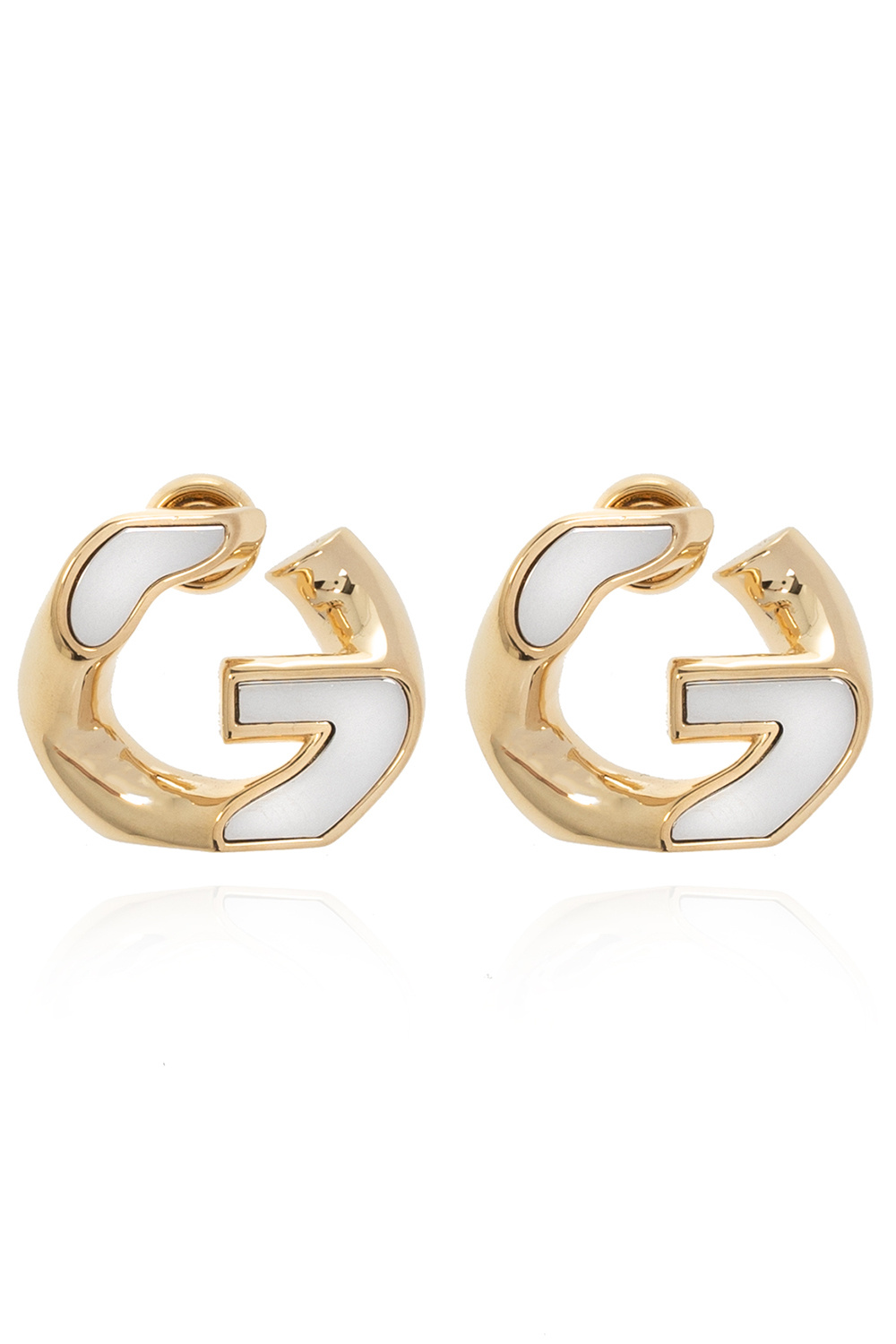 givenchy cardigan Logo-shaped earrings